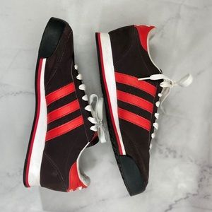 Adidas Orion Grey/Red Sneakers